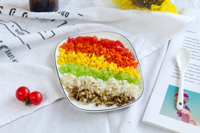 彩虹杂蔬饭的家常做法 彩虹杂蔬饭怎么做好吃